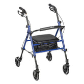 drive 4 Wheel Rollator, Blue
